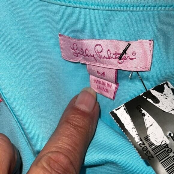 NWOT Lilly Pulitzer Danita Dress In Tourquoise Cha Cha Sz S - Picture 5 of 5